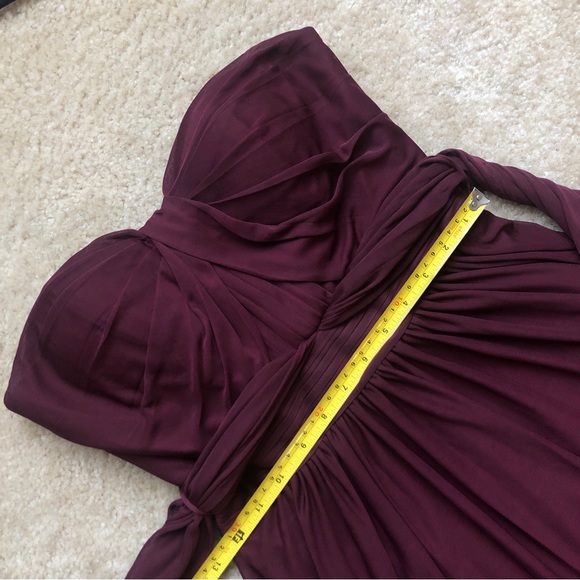 BIRDY GREY SHORTENED CHICKY CONVERTIBLE DRESS MESH CABERNET - Picture 7 of 16